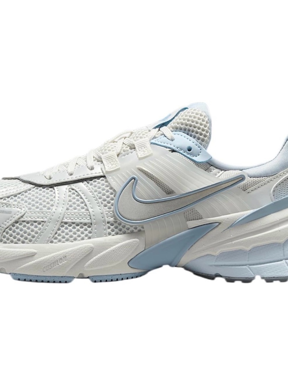 Nike Women’s White & Light Blue Mesh Runner - Picture 2 of 5